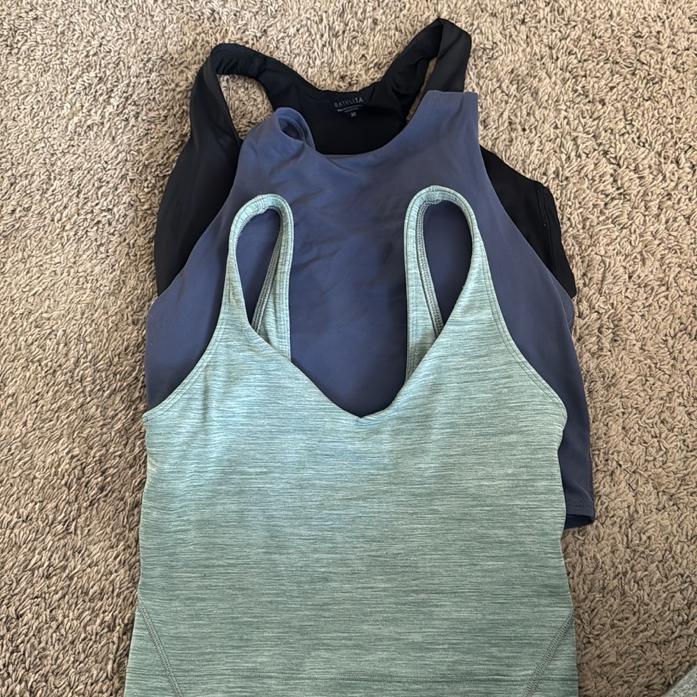 Lulu and Athleta Sports Bras